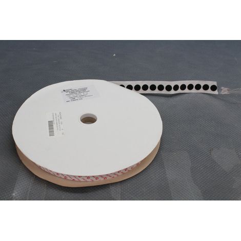 [GEBRAUCHT] B-Ware VELCRO E28801533011425 Klettpunkte zum Aufkleben Haftteil Ø15 mm Schwarz 1300St. (1/2)