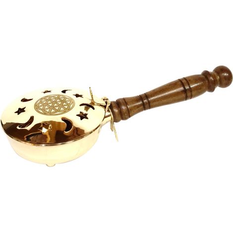 Elegante bruciatore di incenso per aromaterapia, porta incenso in ottone, decorazione per la casa, regalo perfetto