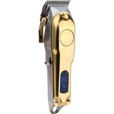 Professioneller, per USB aufladbarer Haarschneider für Herren, leistungsstarker Glatzenrasierer mit elegantem Edelstahl-Finish - (1/5)