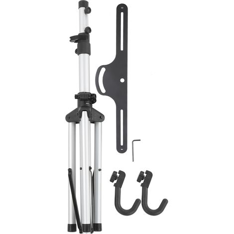 Support de réparation vélo professionnel en alliage d'aluminium, rack réglable pour VTT, entretien facile. (1/5)