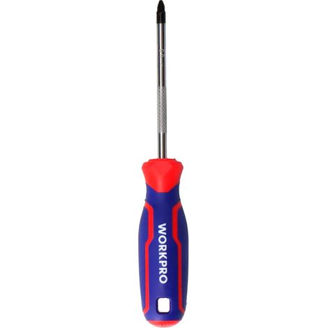 Tournevis Pozidriv Pz0 Pointe Pz0, Manche Ergonomique - Workpro