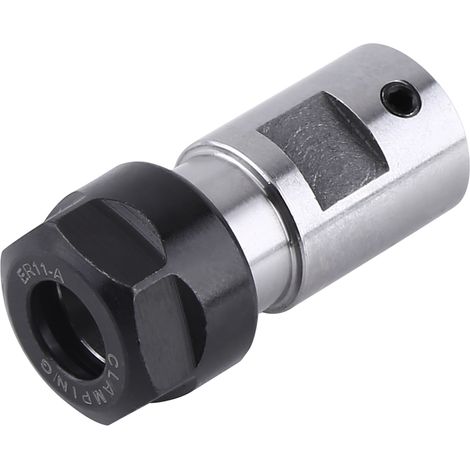 Mandrin porte-pince ER11 avec tige d'extension pour broche, alésage 8 mm, pour fraisage CNC (1/5)