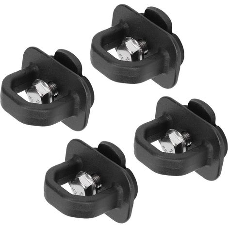 Zurrösen für die Ladeflächenseitenwände von Pickups, 4 Stück, hochfeste Mehrzweck-Ersatzteile für Chevy Silverado 2007-2018 (1/5)