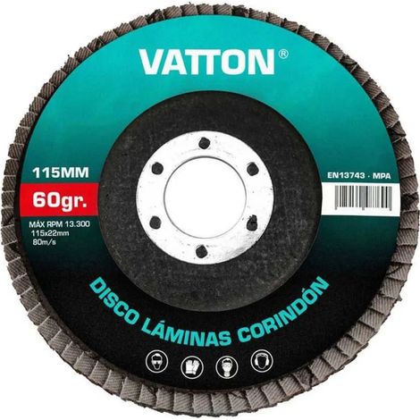 Disque à lamelles vatton vatton 60 115 mm grain 60