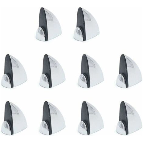 FENOPLASTICAClip en verre en alliage de zinc plateau en stratifié de verre réglable pince à bouche de poisson pince à bouche de poisson en alliage de zinc moyen peut clip 3-16mm10pcs (1/5)