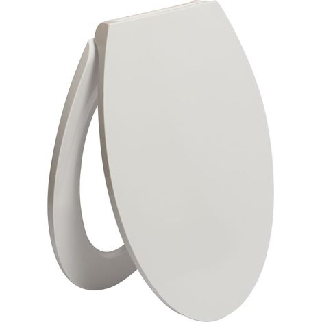 Primaster WC-Sitz mit Absenkautomatik Calgary weiß  Toilettensitz abnehmbar (1/3)