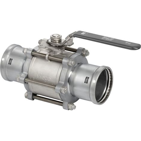 Viega Easytop XL Kugelhahn mit SC-Contur XL 4275.8XL, 2 1/2", Zink-Nickel-Beschichtung (1/2)
