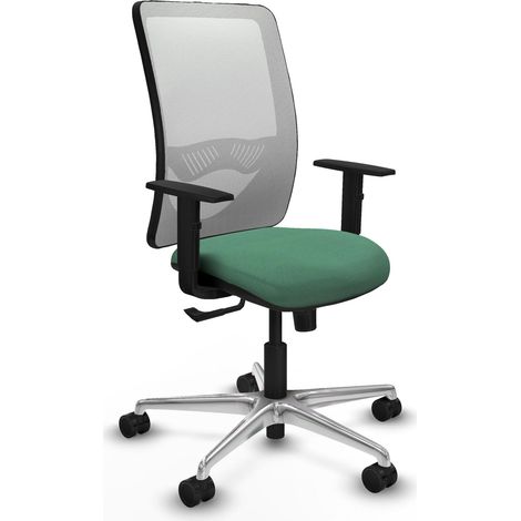 Silla de oficina piqueras y crespo Zulema blanco espuma alta densidad (1/2)