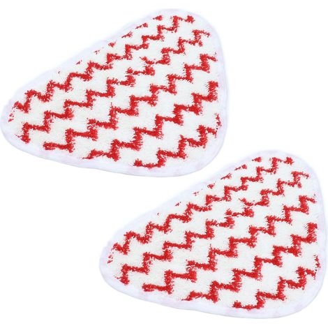 Lot de 2 chiffons de rechange pour serpillière vapeur Vileda OCedar, lingettes nettoyantes adaptées, accessoires de remplacement. (1/5)