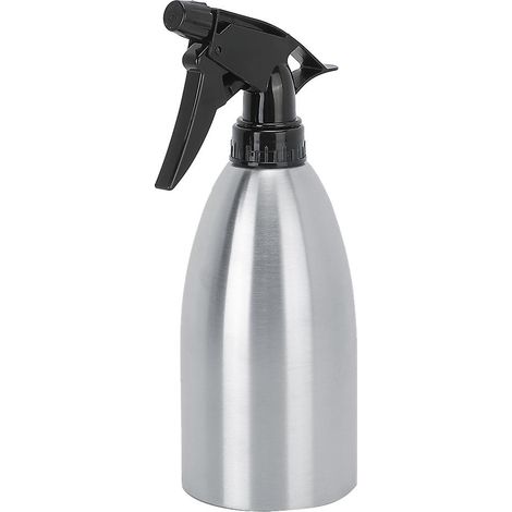 Flacon pulvérisateur rechargeable pour huile et huile d'olive, en acier inoxydable, 500 ml, pour une application contrôlée des assaisonnements en cuisine.-AquaForge (1/5)