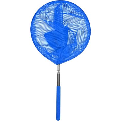 Pool-Skimmer-Netz mit Teleskopgriff – 36–83,5 cm Pool-Reinigungsnetz, feinmaschiges Netz, Pool-Skimmer-Netz, Pool-Reinigungsset, für Brunnen/Spa/Aquarium (1/5)