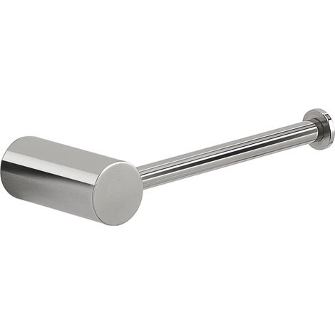 Portarotolo Bagno In Acciaio Inox Lucido Fissaggio A Vite  Aloe