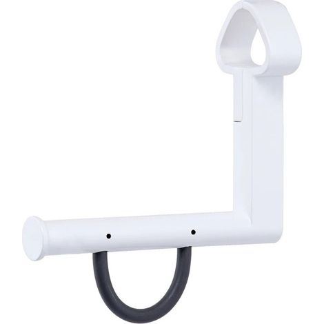 Porte-rouleau papier toilette pour barre d'appui rabattable