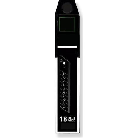 Lame De Cutter - Acier Au Carbone - Compatible Avec Tout Cutter 18 Mm - Pour Travaux De Bricolage Et Rénovation - 50 Pièces (1/5)