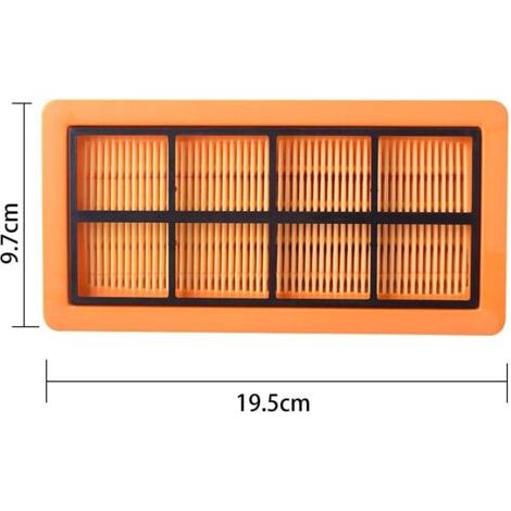 NALOOKAMIC  2 Filtre Remplacement pour Aspirateur Kärcher AD 3200, AD 3 Premium et AD 4 Premium