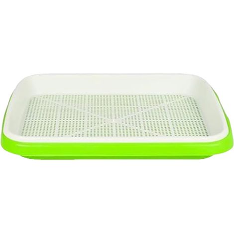 Pots de semis, design à double couche, compatible avec l'hydroponie, 1PCS (1/2)