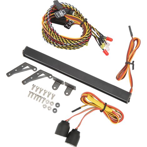 DIY Bunte LED-Dachbeleuchtung für RC-Modelle Wrangler SCX10 90046 90047 D90 (1/5)