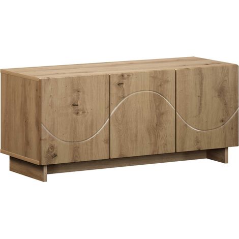 Soporte de TV 90 x 34.5 x 40 cm Roble artisan vidaXL (1/5)