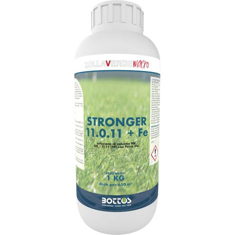 BOTTOS - STRONGER / 1 Kg - Concime liquido 11-0-11 per prato Macroterme