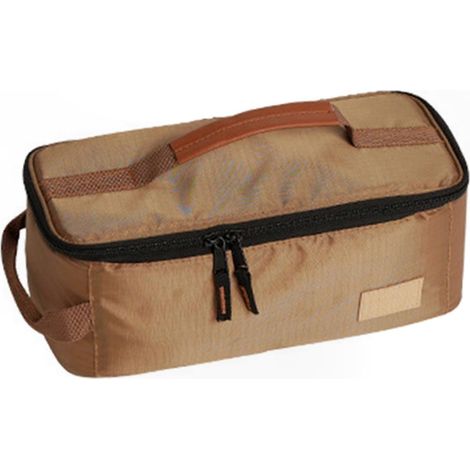 Grand sac de rangement à fermeture éclair, idéal pour ustensiles de cuisine et lavage extérieur en randonnée et pique-nique, grande capacité, pratique et robuste. (1/5)