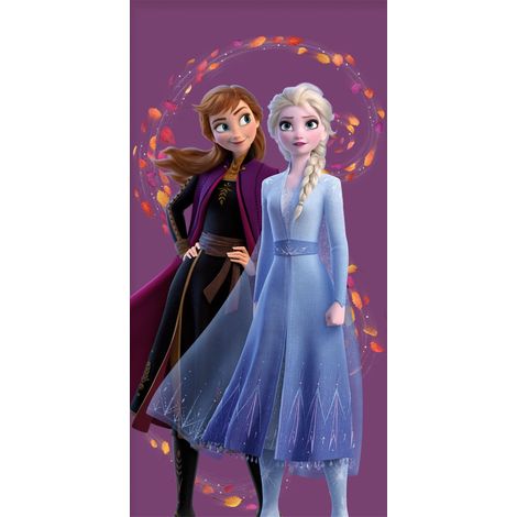 Filiyano-Serviette de bain/de plage Disney La Reine des Neiges, 70 x 140 cm