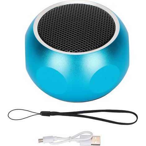 Haut-parleur Bluetooth Mini Portable avec Dragonne pour Douche, Vélo, Voiture et Voyage (1/5)