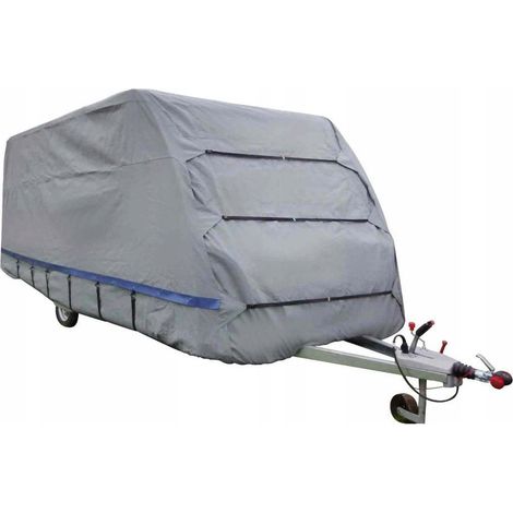 Hindermann Lona de protección gris 630x250 cm caravana