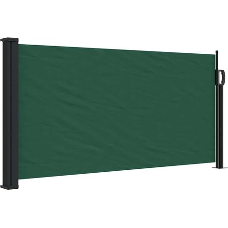 Auvent latéral Marquise - rétractable vert foncé 100x500 cm fr3125 - Maison La Vie (1/5)