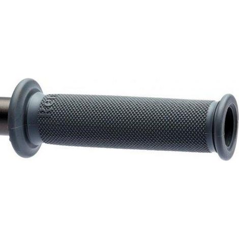 Puños Renthal G148 para carreras en carretera, compuesto único, cortos, diamante completo, mediano, compuesto único, gris
