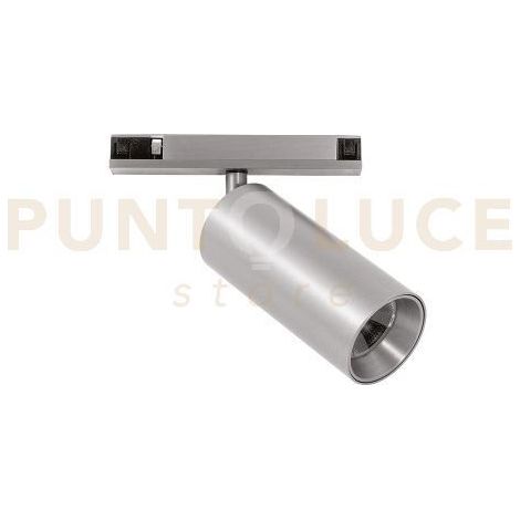 GFA1813 SPOT PER SISTEMA BINARIO 48V ORIENTABILE LED 3000K 550LM 10W CRI90 NICKEL