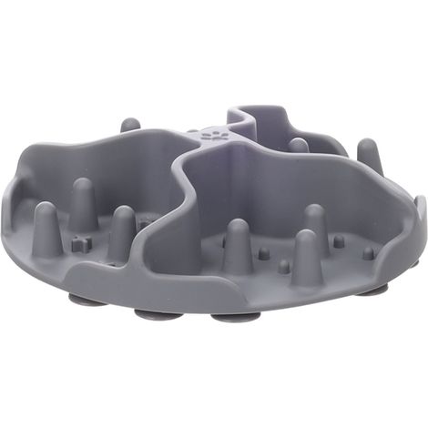 Insert Anti-Glouton Woopy Gris Ø 12 cm pour Gamelle Chat et Chien - Flamingo (1/5)
