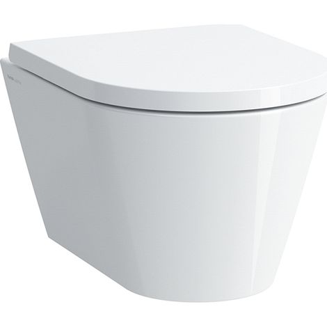 LAUFEN Kartell Wand-WC COMPACT, Tiefspüler, spülrandlos,