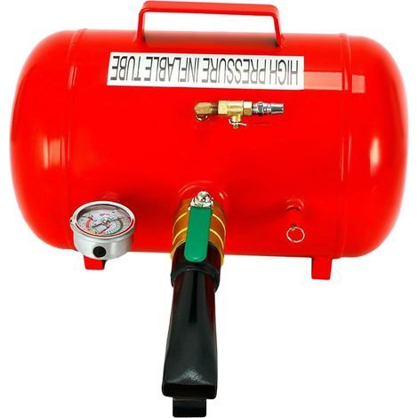 Airbooster - Gonfleur de pneus - Booster de gonflage des pneus - 20 l - Booster d'air - Aide au remplissage d'air comprimé - Booster de pneus pneumatique pour service et atelier automobile (1/5)