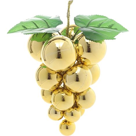 Guirlande De Raisins De Noël - Décoration Suspendue Avec Lumières LED - Pour Arbre De Noël Intérieur - Lot De 1 (1/4)