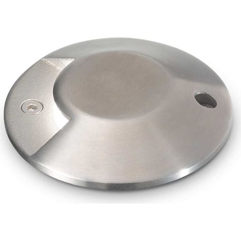 Calpestabile Moderno Rocket Alluminio Cromo 1 Luce 3,5W 3000K Luce Calda (1/2)