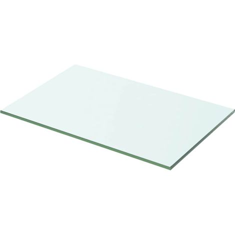 Maison Exclusive - Regalböden 2 Stk. Glas Transparent 50x25 cm