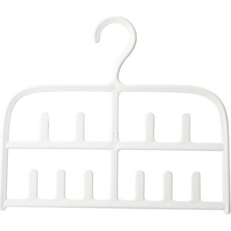 Lntyq 2er-Set Gürtelbügel, Mehrfachhaken-Organizer für Krawatten und Schals, Schrankaufbewahrungszubehör (1/5)