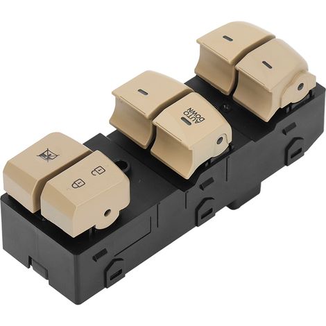 Commande principale de lève-vitre électrique 93570 3X000 Noir, remplacement pour Hyundai Elantra 2011-2015 (1/5)