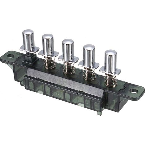 AC 250V 4A 5 Type Piano à bouton-poussoir interrupteur carte clé pour hotte (1/4)