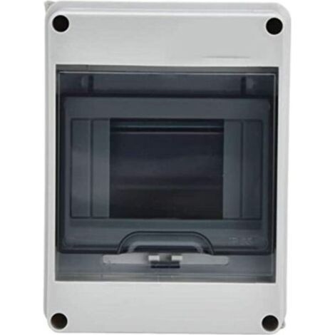 Boîtier de distribution électrique étanche IP65 pour usage extérieur, 5 modules, fixation murale, en plastique ABS, boîte de jonction étanche, armoire de commande modulaire