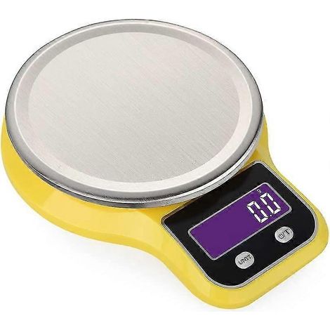 Balance de cuisine, balance de cuisine électronique de haute précision / mini balance électronique à plateforme en acier inoxydable (1/5)