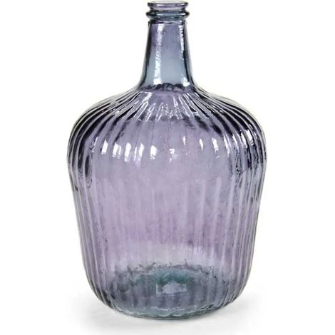 Dekorative Glasflasche prugna 10 L Ø26 x 38 cm