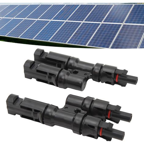 Photovoltaik-Adapter Typ T 1 auf 2, Photovoltaik-Parallelverbinder, T-Adapter Typ 1 auf 2 (1/5)