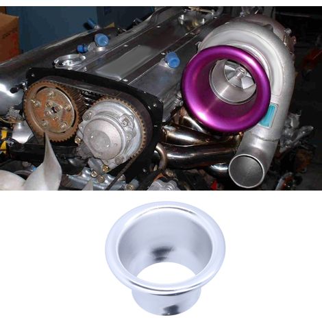 Fahrzeugmodifikation: 65-mm-Turbo-Lufteinlassblende (blau, schwarz, silber) Silber (1/5)