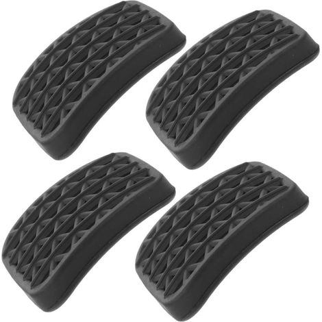 4-piece set of non-slip rubber pedal covers for brake and clutch, pedal protectors for cars, easy to install and clean, compatible with Opel/Vauxhall brake pedals 90498309 (1/5)