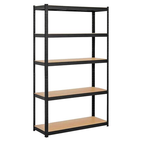 Estantería Metálica con 5 Estantes de 180x90x40cm 875kg Garaje Sótano (1/5)