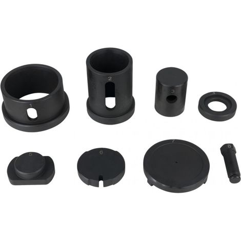 Jeu de douilles pour triangle de suspension pour DAF, Ø 70 mm, 8 pcs KS Tools (1/4)