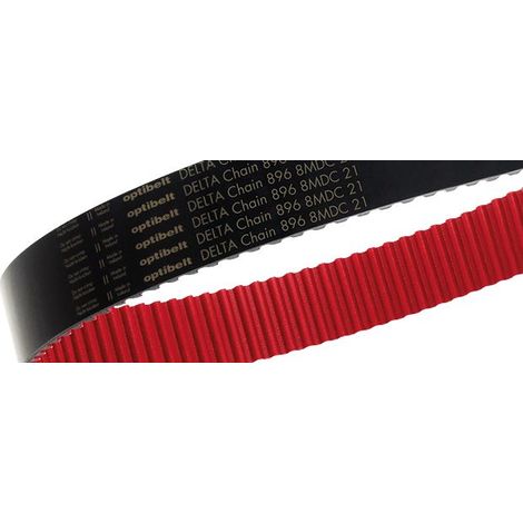 Courroie synchrone OPTIBELT Polyuréthane, 1280mm x 62mm, 160 dents ( Prix pour 1 )