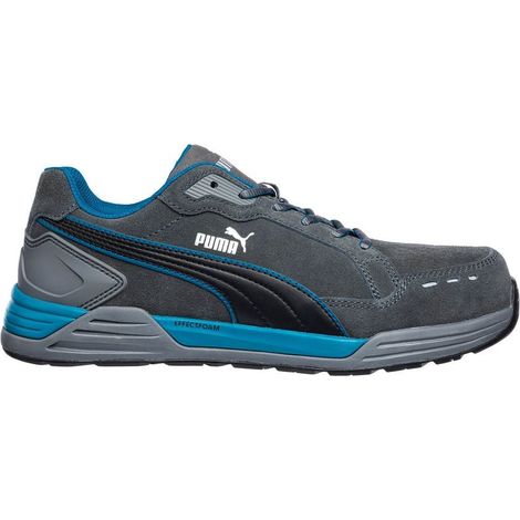 AIRTWIST Puma S3 ESD HRO SRC scarpa di sicurezza bassa Grigio / Azzurro 40