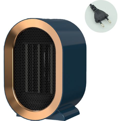 Calefactor eléctrico portátil de 1200 W, calefactor de ventilador cerámico silencioso con diseño antivuelco para oficina y hogar. (1/5)